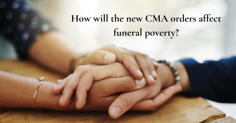 How will the Competitions Market Authority’s orders affect funeral poverty?